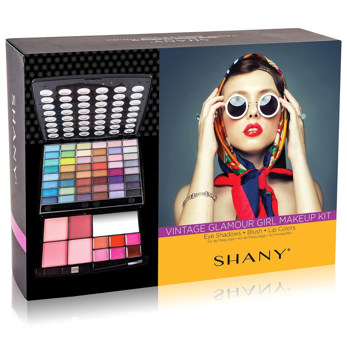 Unleash Your Inner Glam with the Glamour Girl Makeup Kit – Complete Palette of Eyeshadows, Blushes, and Lip Colors for Every Occasion!