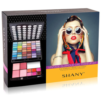 Unleash Your Inner Glam with the Glamour Girl Makeup Kit – Complete Palette of Eyeshadows, Blushes, and Lip Colors for Every Occasion!