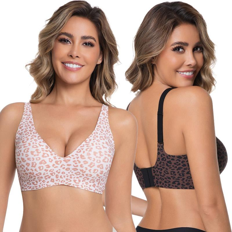 Experience Unmatched Comfort with VRcomfy Deep V Seamless Wireless Bras - Perfect Everyday Bralettes for All Seasons