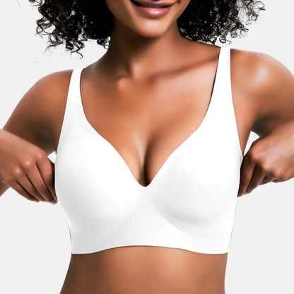 Experience Unmatched Comfort with VRcomfy Deep V Seamless Wireless Bras - Perfect Everyday Bralettes for All Seasons